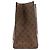 Louis Vuitton Borsa Tote Onthego Monogramma Pelle Marrone - vista 3