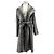 Autre Marque Graue gestreifte Jacke
