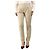Brunello Cucinelli Pantalones de algodón plisado neutro - talla UK 14