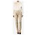 Brunello Cucinelli Pantalones de algodón plisado neutro - talla UK 14 - vista 2