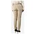 Brunello Cucinelli Pantalones de algodón plisado neutro - talla UK 14 - vista 3