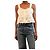 The Kooples Top blanco sin mangas bordado - talla S