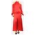 Alice by Temperley Maxikleid aus rotem Satin - Größe UK 10 - Ansicht 3