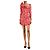 Self portrait Rosa Mini-Ruchkleid - Größe UK 4 Pink