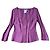 Alberta Ferretti Giacca Corta Viola Porpora