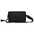 Céline Celine Triomphe Medium Messenger Mini-Schultertasche aus Leder Schwarz