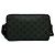 Céline Celine Triomphe Medium Messenger Mini-Schultertasche aus Leder Schwarz - Ansicht 3