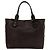 Loewe Heritage Leder-Tote-Bag mit Gravur-Logo Braun - Ansicht 3