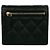 Cartera tríptico Matelassé Chanel en negro - vista 2