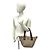 Mini borsa tote Gucci Sherry Line GG Logo Marrone Rosso Verde - vista 2