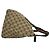 Mini borsa tote Gucci Sherry Line GG Logo Marrone Rosso Verde - vista 6