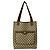 Borsa Tote Gucci Vintage Sherry Line Marrone Rosso Verde