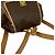 Céline Celine Vintage Hardware Macadam Pattern Lederrucksack Braun - Ansicht 4