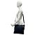 Borsa a tracolla in pelle Gucci Guccissima Blu navy - vista 2