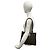 Borsa Tote a Spalla Semi Fendi Vintage Zucca Pattern FF Marrone Nero - vista 2
