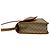 Céline Celine Vintage Circle Logo Hardware Macadam Pattern Schultertasche Braun Beige - Ansicht 5