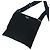 Borsa a tracolla in nylon Tessuto con placca logo Triangle Prada Nero