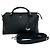 Fendi By The Way Medium Leder Schultertasche Schwarz