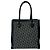 Borsa Tote Christian Dior motivo Trotter blu navy - vista 3