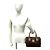 Céline CELINE Vintage Macadam Blazon Triomphe Lederhandtasche Braun - Ansicht 2