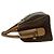 Céline CELINE Vintage Macadam Blazon Triomphe Lederhandtasche Braun - Ansicht 5