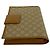 Céline Celine Vintage Macadam Blazon Logo Pattern Bi-fold Wallet Brown Beige - view 4