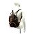 Céline Celine Vintage Macadam Blazon Pattern Leather Backpack Brown - view 2