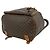 Céline Celine Vintage Macadam Blazon Pattern Leather Backpack Brown - view 8