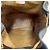 Céline Celine Vintage Macadam Blazon Pattern Leather Backpack Brown - view 9