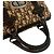 Mini borsa Boston in tela marrone e pelle Christian Dior - vista 4