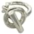 Hermès Hermes Croisette Band Ring Silber