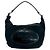Tote Borsa a tracolla in nylon e pelle con logo in rilievo Prada Nero