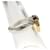 Ring Hermès Anillo Heart Knock Band HERMES Plata Dorado  - vista 5