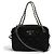 Prada 1BH910 Tessuto Inpunto Triangle Logo Borsa a mano Nero