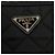 Prada 1BH910 Tessuto Inpunto Triangle Logo Borsa a mano Nero - vista 10