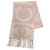 Stola in cashmere e seta rosa Chanel