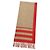 Hermès Stola Hermes Love Story Rosso Beige - vista 4