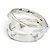 Hermès Hermes Clou de H Double Band Ring Silber - Ansicht 3