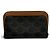 Céline Pochette cosmetica Celine Triomphe in pelle Small Marrone - vista 3