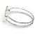 Tiffany & Co Bracciale Rigido Tiffany Vintage Oval ID Argento - vista 3