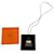 Collier en cuir Hermès Monpetit Kelly PM Noir  - vue 2