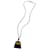 Collier en cuir Hermès Monpetit Kelly PM Noir  - vue 3