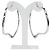 Orecchini a cerchio Elsa Peretti Open Heart Large di Tiffany & Co. Argento - vista 3