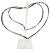 Orecchini a cerchio Elsa Peretti Open Heart Large di Tiffany & Co. Argento - vista 4