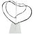 Orecchini a cerchio Elsa Peretti Open Heart Large di Tiffany & Co. Argento - vista 6
