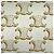 Céline Clutch Celine Triomphe Canvas Logo Chain Marrone Bianco sporco - vista 12