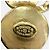 Spilla Chanel Vintage 95A Coco Mark in madreperla D'oro - vista 6