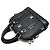 Borsa a Spalla Louis Vuitton Nano Alma Nero - vista 3