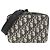 Pochette con zip Christian Dior con tracolla Nero