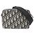 Pochette con zip Christian Dior con tracolla Nero - vista 2